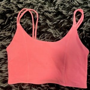 Bright pink workout set